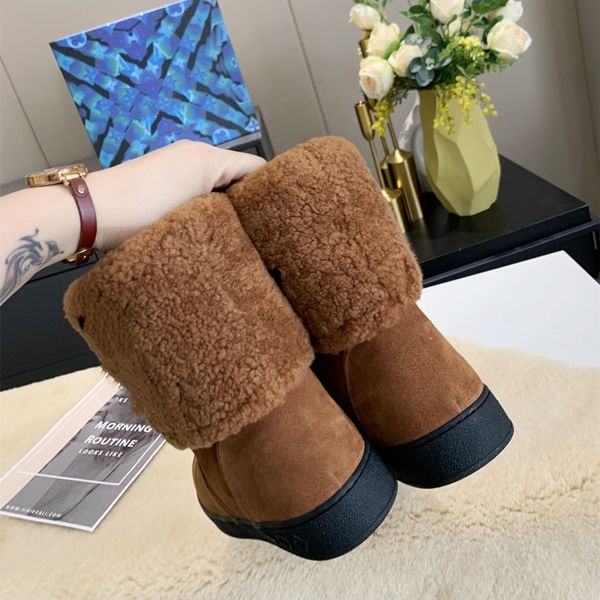 2020 luxury design l and v women' casual snow boots handmade stitching fabric casual all-match warmth ing, Black;grey
2020 luxury design l and v women' casual snow boots handmade stitching fabric casual all-match warmth ing, Black;grey