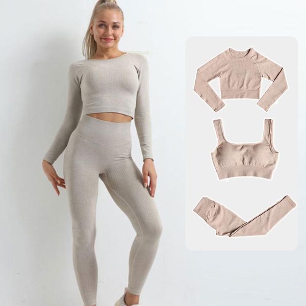 yoga outfits 2/3pcs seamless kniyoga set sport wear women sports bra crop long sleeve gym leggings fitness suit workout outfit clothes1, White;red
yoga outfits 2/3pcs seamless kniyoga set sport wear women sports bra crop long sleeve gym leggings fitness suit workout outfit clothes1, White;red