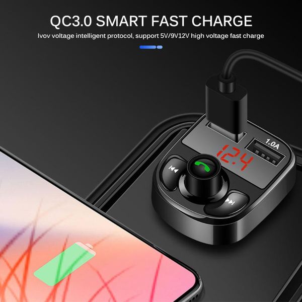 car bluetooth 5.0 fm transmitter wireless handsaudio receiver auto mp3 player 3.1a dual usb fast charger car accessories
car bluetooth 5.0 fm transmitter wireless handsaudio receiver auto mp3 player 3.1a dual usb fast charger car accessories