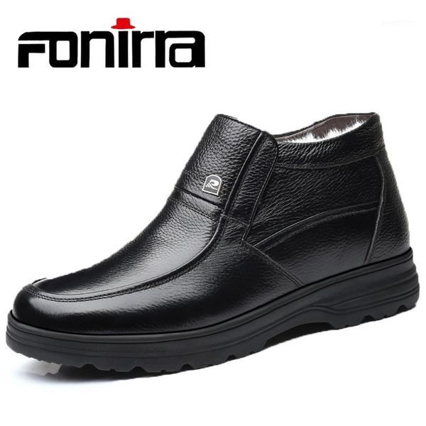 boots fonirra 2021 winter men genuine leather thick wool male super warm snow non-slip cotton shoes 3701, Black
boots fonirra 2021 winter men genuine leather thick wool male super warm snow non-slip cotton shoes 3701, Black