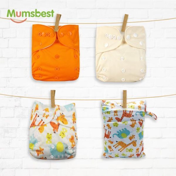 mums4pcs/pack reusable cloth diapers with 30*40 wet bag washable waterproof available 3-15kg eco-friendly nappy cover1
mums4pcs/pack reusable cloth diapers with 30*40 wet bag washable waterproof available 3-15kg eco-friendly nappy cover1
