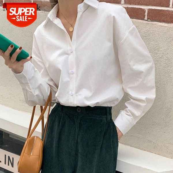 long sleeve white shirt blouses women casual new korean lapel solid blouse femme plus size loose shirts female blusas 13058 #4j5t 
long sleeve white shirt blouses women casual new korean lapel solid blouse femme plus size loose shirts female blusas 13058 #4j5t