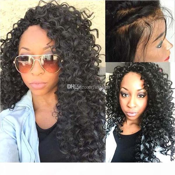 full lace human hair wig bleached knots virgin brazilian hair deep curly lace front wigs with baby hair, Black;brown
full lace human hair wig bleached knots virgin brazilian hair deep curly lace front wigs with baby hair, Black;brown