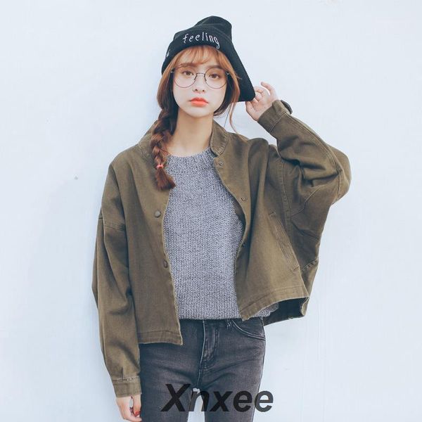 women's jackets harajuku jacket women fashion ladies basic retro bomber casual coat autumn slim fit outwear 2021 xnxee1, Black;brown
women's jackets harajuku jacket women fashion ladies basic retro bomber casual coat autumn slim fit outwear 2021 xnxee1, Black;brown