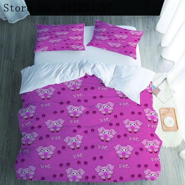 bedding sets home textile king single double purple kids teen bed linens cartoon pig duvet cover pillowcase sheet
bedding sets home textile king single double purple kids teen bed linens cartoon pig duvet cover pillowcase sheet