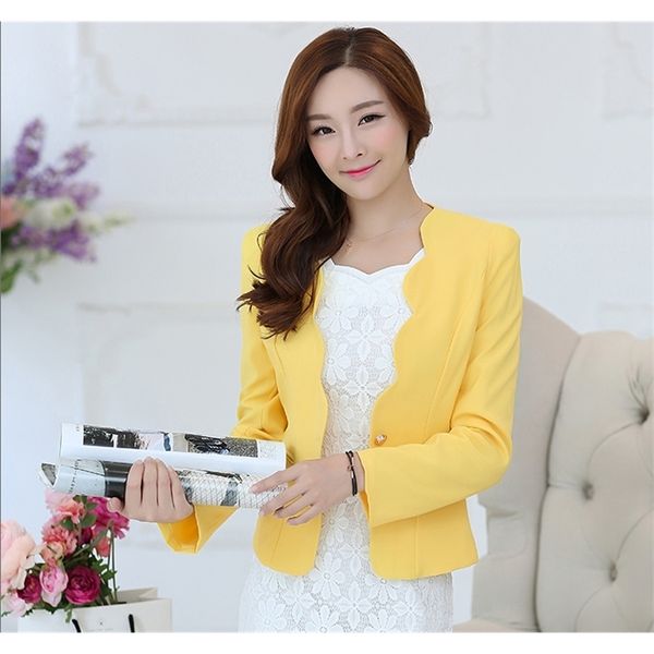 pyh60067 candy color business women suit long-sleeved blazer office lady blazers and jackets 201114, White;black
pyh60067 candy color business women suit long-sleeved blazer office lady blazers and jackets 201114, White;black