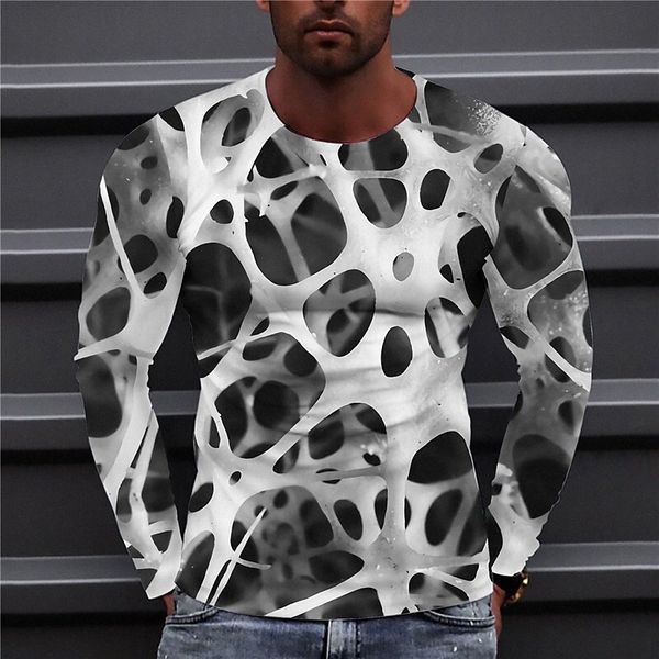 men's t shirt 3d print geometric graphic prints crew neck daily holiday print long sleeve casual designer big and tall white purple go, White;black
men's t shirt 3d print geometric graphic prints crew neck daily holiday print long sleeve casual designer big and tall white purple go, White;black