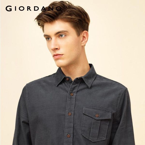 giordano men shirt solid corduroy casual shirts long sleeves pocket hombre clothes 2017 mens slim fit fashion brand1, White;black
giordano men shirt solid corduroy casual shirts long sleeves pocket hombre clothes 2017 mens slim fit fashion brand1, White;black