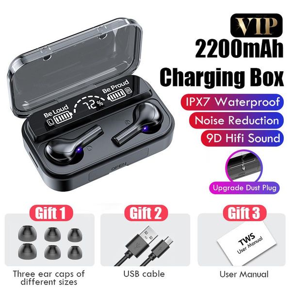 tws bluetooth wireless headphones led earphones 9d hifi sports waterproof earbuds bluetooth 5.0 earphone headset with microphone
tws bluetooth wireless headphones led earphones 9d hifi sports waterproof earbuds bluetooth 5.0 earphone headset with microphone
