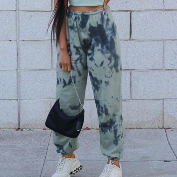 ladies fashion casual loose pants women tie-dye printing elastic high waist baggy long trousers female hip hop bottoms clothing, Black;white
ladies fashion casual loose pants women tie-dye printing elastic high waist baggy long trousers female hip hop bottoms clothing, Black;white