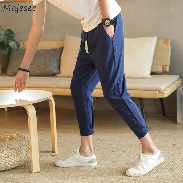 men casual pants summer thin ankle-length solid harem trousers large size 5xl all-match soft mens fashion leisure streetwear new1, Black
men casual pants summer thin ankle-length solid harem trousers large size 5xl all-match soft mens fashion leisure streetwear new1, Black