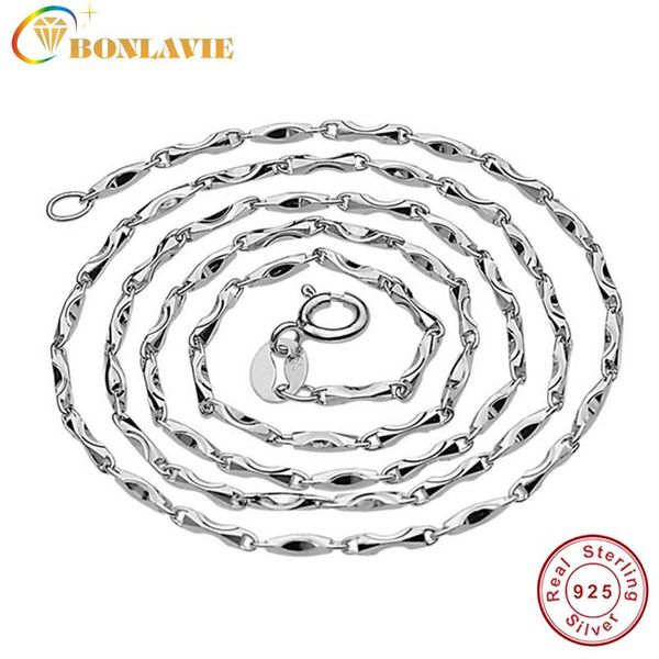 chains bonlavie 925 sterling silver link necklaces fit for pendant charm women men luxury s925 jewelry gift 40cm 45cm
chains bonlavie 925 sterling silver link necklaces fit for pendant charm women men luxury s925 jewelry gift 40cm 45cm