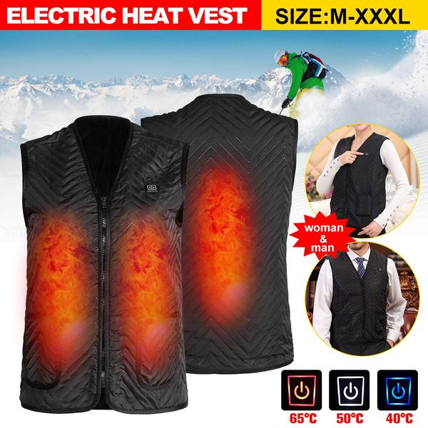 men women outdoor usb infrared heating vest heated jacket winter warm electric thermal clothing waistcoat hunting hiking, Gray;blue
men women outdoor usb infrared heating vest heated jacket winter warm electric thermal clothing waistcoat hunting hiking, Gray;blue