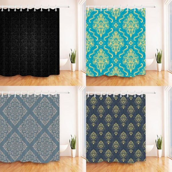 shower curtains retro baroque pattern curtain bathroom bath screens waterproof fabric mandala printing ethnic with hooks
shower curtains retro baroque pattern curtain bathroom bath screens waterproof fabric mandala printing ethnic with hooks
