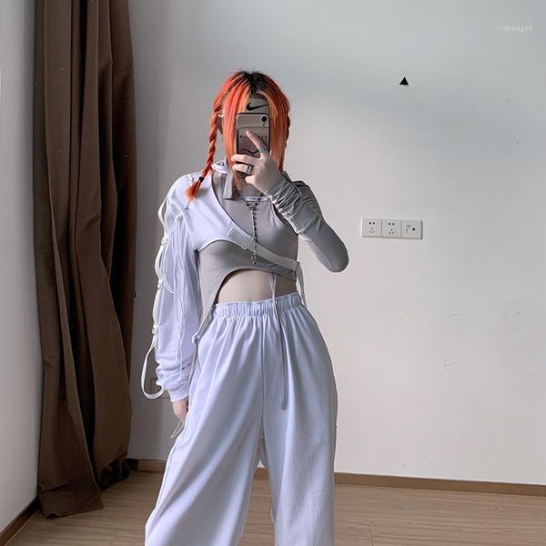 2020 new summer fashion casual hollow out backless solid oblique shoulder round collar elastic slim vest two-pieces women1, White
2020 new summer fashion casual hollow out backless solid oblique shoulder round collar elastic slim vest two-pieces women1, White