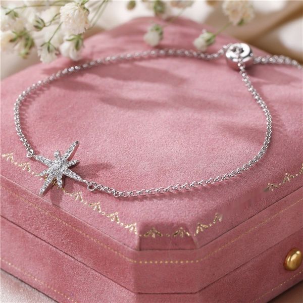 s925 sterling braceletdiamond braceletsilver full diamond zircon six pointed star bracelet female design sense star bracelet adjustable xbfl, Golden;silver
s925 sterling braceletdiamond braceletsilver full diamond zircon six pointed star bracelet female design sense star bracelet adjustable xbfl, Golden;silver
