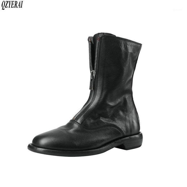 qzyerai european restoring ancient ways genuine leather female boots women's boots horsehide women's shoes1, Black
qzyerai european restoring ancient ways genuine leather female boots women's boots horsehide women's shoes1, Black