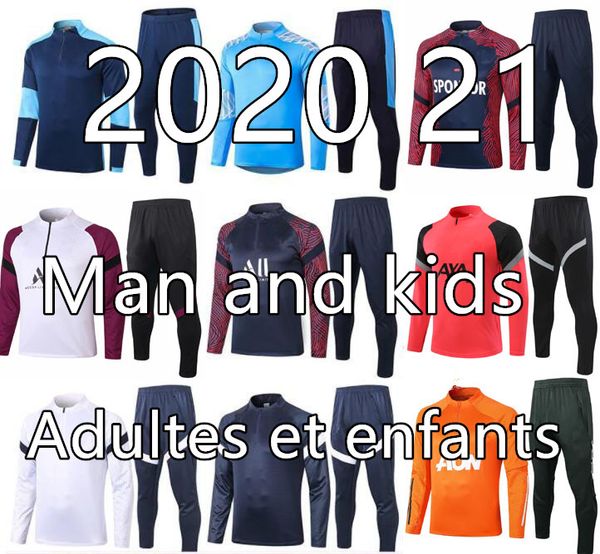 20 21man and kids football training suit soccer tracksuit 2020 2021 kids football tracksuit survetement foot equipe de chandal jogging, Black
20 21man and kids football training suit soccer tracksuit 2020 2021 kids football tracksuit survetement foot equipe de chandal jogging, Black