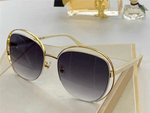 2026 advanced sunglasses popular fashion ladies special metal full frame style uv protective glasses full frame box, White;black
2026 advanced sunglasses popular fashion ladies special metal full frame style uv protective glasses full frame box, White;black