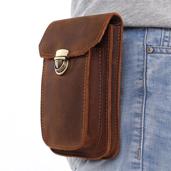 waist bags vintage genuine leather bag fashion cow small first layer cowhide multifunction wearable belt mobile phone1
waist bags vintage genuine leather bag fashion cow small first layer cowhide multifunction wearable belt mobile phone1