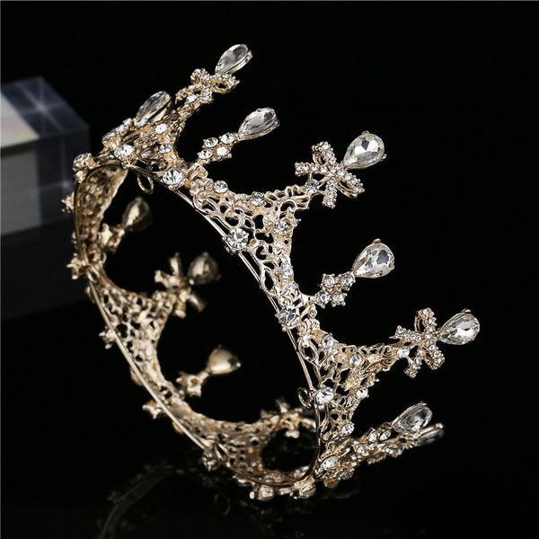 mhigh end crown bridal headdress fairy baroque net red same white dress wedding three piece necklace k, Silver
mhigh end crown bridal headdress fairy baroque net red same white dress wedding three piece necklace k, Silver