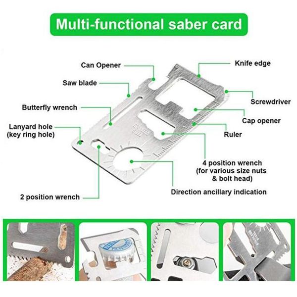 13 in 1 outdoor emergency survival kit tactical sos, edc with flashlight compass knife laser qylxjl
13 in 1 outdoor emergency survival kit tactical sos, edc with flashlight compass knife laser qylxjl