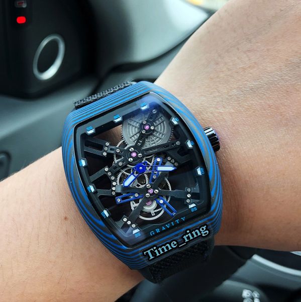 version v 45 t gr skeleton dial color carbon fiber case japan miyota automatic movement mens watch black nylon strap designer watches, Slivery;brown
version v 45 t gr skeleton dial color carbon fiber case japan miyota automatic movement mens watch black nylon strap designer watches, Slivery;brown