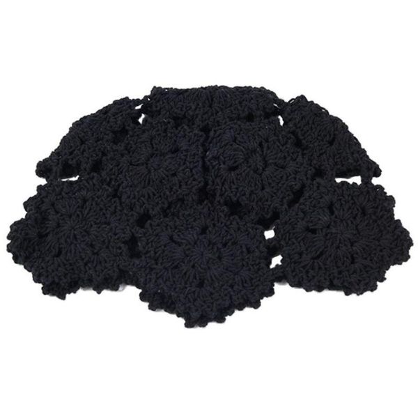 womens vintage handmade crochet cotton hat summer autumn hollow out floral knit solid color literary style beanie skull cap x7xc, Blue;gray
womens vintage handmade crochet cotton hat summer autumn hollow out floral knit solid color literary style beanie skull cap x7xc, Blue;gray