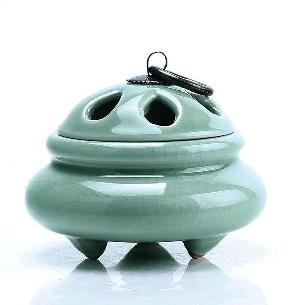 fragrance lamps zen classical style creamic incenser burner household buddhist temple small censer
fragrance lamps zen classical style creamic incenser burner household buddhist temple small censer