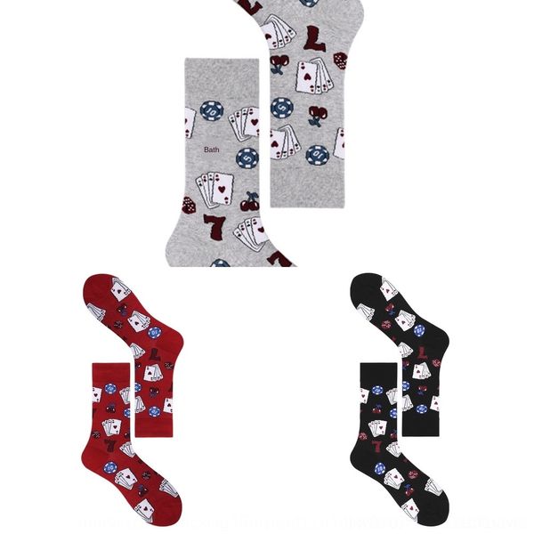 yope7 new fashion cotton and socksbrand men's socks color chip cotton card oxntn medium tube personality socks men's, Black
yope7 new fashion cotton and socksbrand men's socks color chip cotton card oxntn medium tube personality socks men's, Black