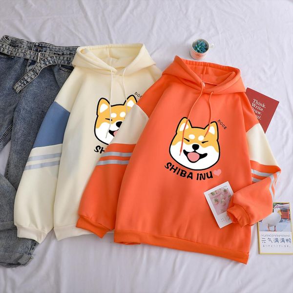 kawaii сиба толстовки женщины симпатичная собака printed hip hop casual свободные фуфайки зима хлопок теплый streetwear руно женский hoo, Black
kawaii сиба толстовки женщины симпатичная собака printed hip hop casual свободные фуфайки зима хлопок теплый streetwear руно женский hoo, Black