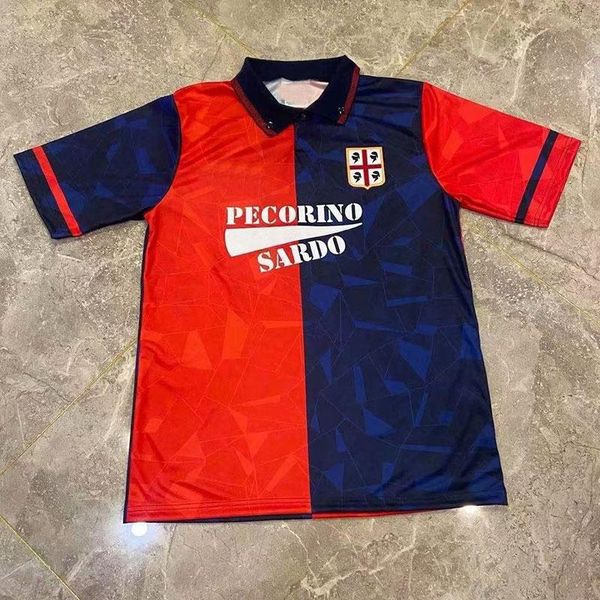 90/92 retro cagliari calcio soccer jersey 1991/1992 tuta home joao pedro simeone nainggolan godin soccer shirt red football uniforms, Black;yellow
90/92 retro cagliari calcio soccer jersey 1991/1992 tuta home joao pedro simeone nainggolan godin soccer shirt red football uniforms, Black;yellow
