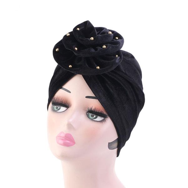 beanie/skull caps 2021 style the solid color flower turban cap 6 colors velvet bead hat for women 97, Blue;gray
beanie/skull caps 2021 style the solid color flower turban cap 6 colors velvet bead hat for women 97, Blue;gray
