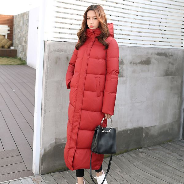 2021 new white duck down with warm hood winter long parkas quilted jacket women's jackets shelter mujer wxf404 56eb, Black
2021 new white duck down with warm hood winter long parkas quilted jacket women's jackets shelter mujer wxf404 56eb, Black