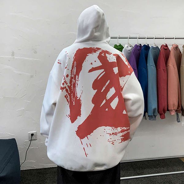 guochao printed sweater men's hooded autumn ins loose plush clothes winter thick student class coat, Black
guochao printed sweater men's hooded autumn ins loose plush clothes winter thick student class coat, Black