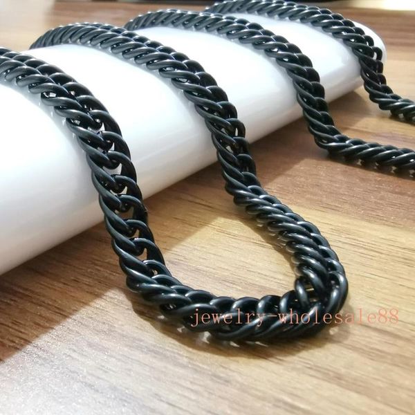 chokers 24 inch wide 7mm stainless steel black curb chain link necklace mens jewelry, Golden;silver
chokers 24 inch wide 7mm stainless steel black curb chain link necklace mens jewelry, Golden;silver