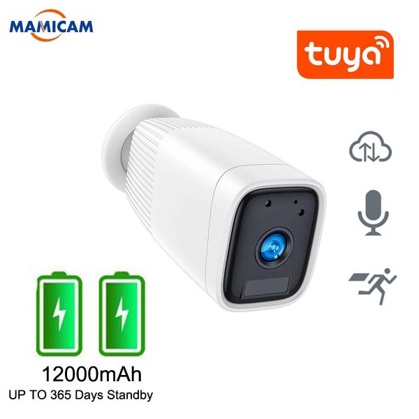 12000mAh Rechargeable Battery Wifi Camera Low Power IP PIR 2-Way Audio CCTV Security Cloud Storage Outdoor
12000mAh Rechargeable Battery Wifi Camera Low Power IP PIR 2-Way Audio CCTV Security Cloud Storage Outdoor