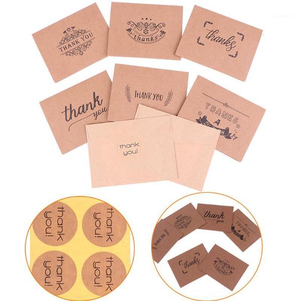 18pcs thank you greeting card kraft paper envelopes seal sticker wedding party mini brown paper card envelope sticker set1
18pcs thank you greeting card kraft paper envelopes seal sticker wedding party mini brown paper card envelope sticker set1