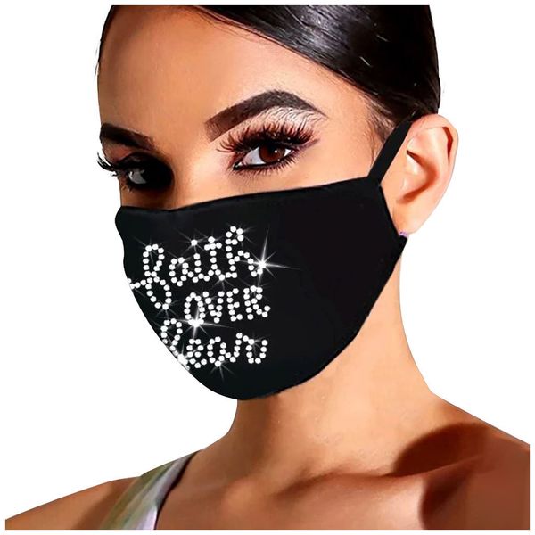 blessed diamond mask women fashion designer letter printed reusable decoration for face masks masque coton reutilisabl
blessed diamond mask women fashion designer letter printed reusable decoration for face masks masque coton reutilisabl