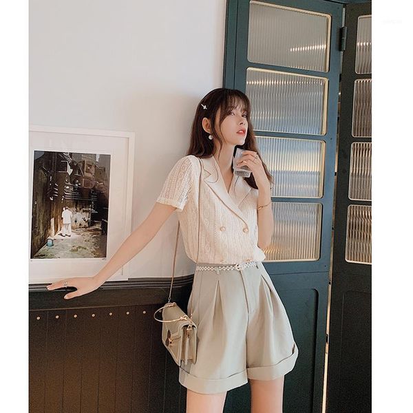 mishow 2020 summer women casual turn-down collar style short sleeves double breasted sloose fit office ladies shirt mx19b47661, White 
mishow 2020 summer women casual turn-down collar style short sleeves double breasted sloose fit office ladies shirt mx19b47661, White