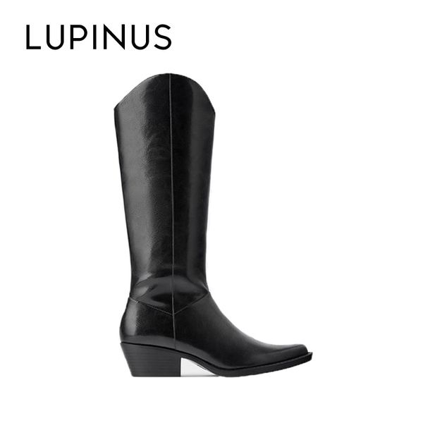 boots lupinus design knee high western women 2021 fashion chunky heel cowboy runway ladies motorcycle, Black
boots lupinus design knee high western women 2021 fashion chunky heel cowboy runway ladies motorcycle, Black