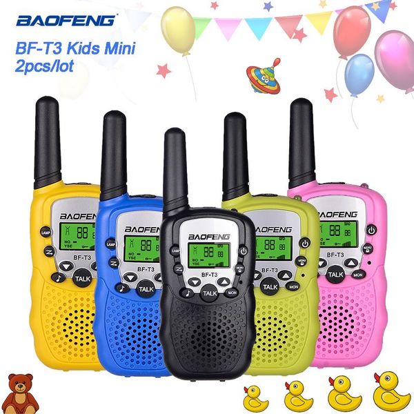 kids radio baofeng bf-t3 2pcs/set children's walkie talkie mini toys for children kid gift portable two-way transceiver
kids radio baofeng bf-t3 2pcs/set children's walkie talkie mini toys for children kid gift portable two-way transceiver