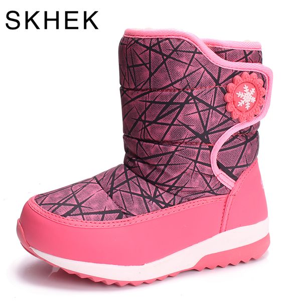 skhek -30 degree brand kids 2020 winter children's snow boots waterproof wool warm shoes anti-slip, Black;red
skhek -30 degree brand kids 2020 winter children's snow boots waterproof wool warm shoes anti-slip, Black;red