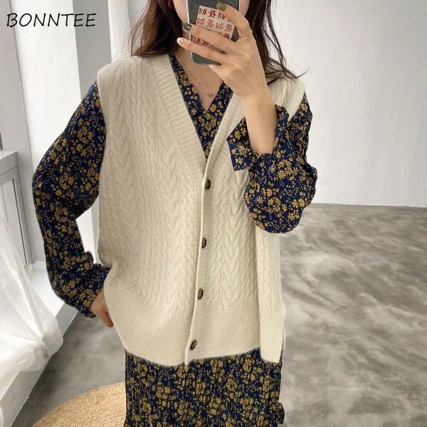 women sweater vest autumn womens outwear female shrug solid side-slit loose all-match daily date korean trendy ins ulzzang, Black;white
women sweater vest autumn womens outwear female shrug solid side-slit loose all-match daily date korean trendy ins ulzzang, Black;white