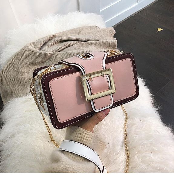 contrast color sense bag female 2020 new wave han yangqi single shoulder slung casual chain women's bag
contrast color sense bag female 2020 new wave han yangqi single shoulder slung casual chain women's bag