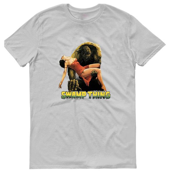 swamp thing 1982 old movie 100% cotton men's t- shirt e0979 sweatshirt tee shirt sport hooded sweatshirt hoodie