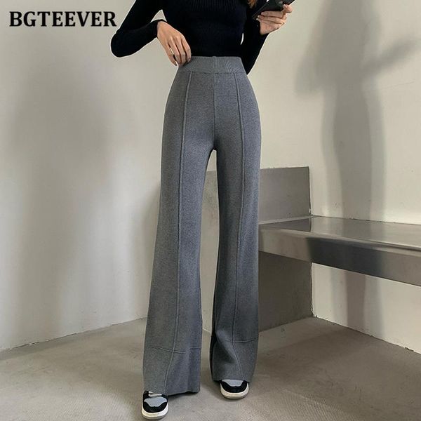 women's pants & capris bgteever casual thick elastic waist female wide leg sweater winter loose warm knitted women floor-length pantalo, Black;white
women's pants & capris bgteever casual thick elastic waist female wide leg sweater winter loose warm knitted women floor-length pantalo, Black;white