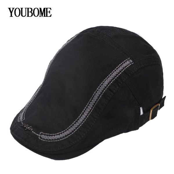 berets youbome brand fashion hat men women winter hats for male visors cotton gorras summer cap flat sboy beret caps, Blue;gray
berets youbome brand fashion hat men women winter hats for male visors cotton gorras summer cap flat sboy beret caps, Blue;gray