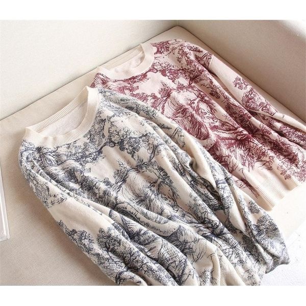 women elegant autumn winter painting knitted sweater pullovers female knitted bottoming shirts lady knitting jumpers 201201, White;black
women elegant autumn winter painting knitted sweater pullovers female knitted bottoming shirts lady knitting jumpers 201201, White;black