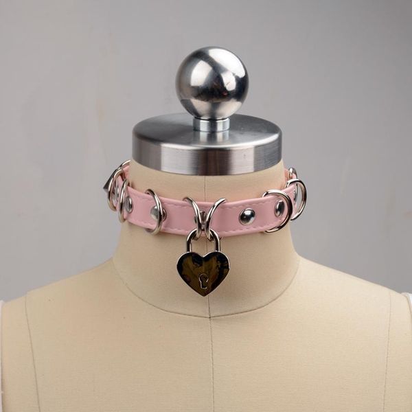 hand crafted heavy metal padlock key choker for women girl heart lock lolita fashion collar cute slave collar necklace, Silver
hand crafted heavy metal padlock key choker for women girl heart lock lolita fashion collar cute slave collar necklace, Silver